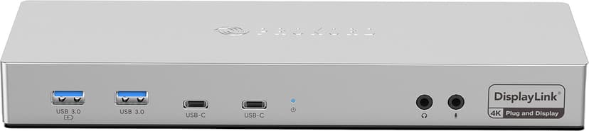 Prokord Workplace Metal Dockingstation USB-C 5K Dual 100W PD USB 3.2 Gen 1 (3.1 Gen 1) Type-A + Type-C