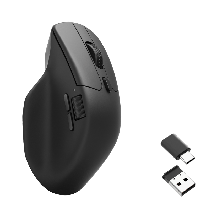 Keychron M6 Wireless Mouse RF Wireless + Bluetooth + USB Type-C 26000dpi