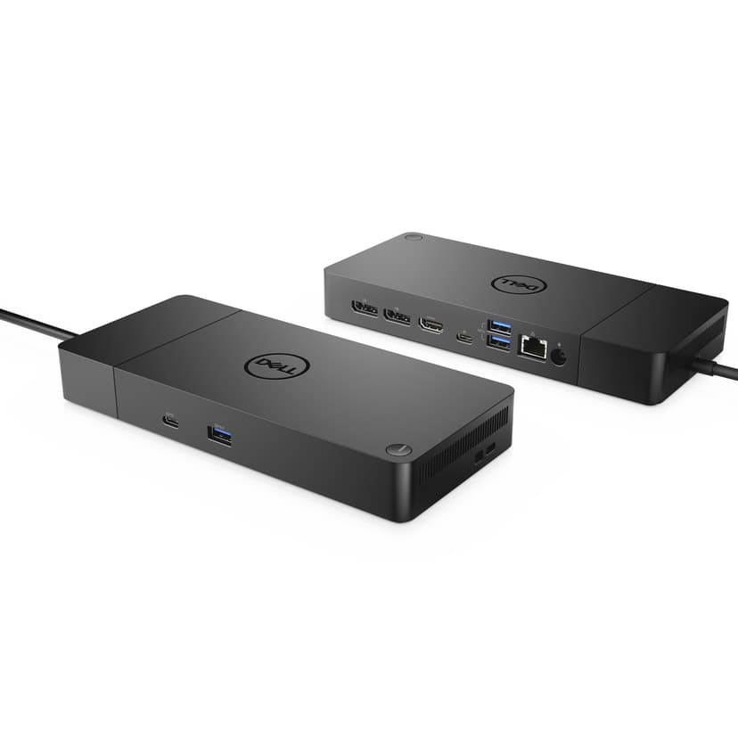 Dell Docking Station WD19S (180W) - (Löytötuote luokka 2) USB 3.2 Gen 2 (3.1 Gen 2) Type-C