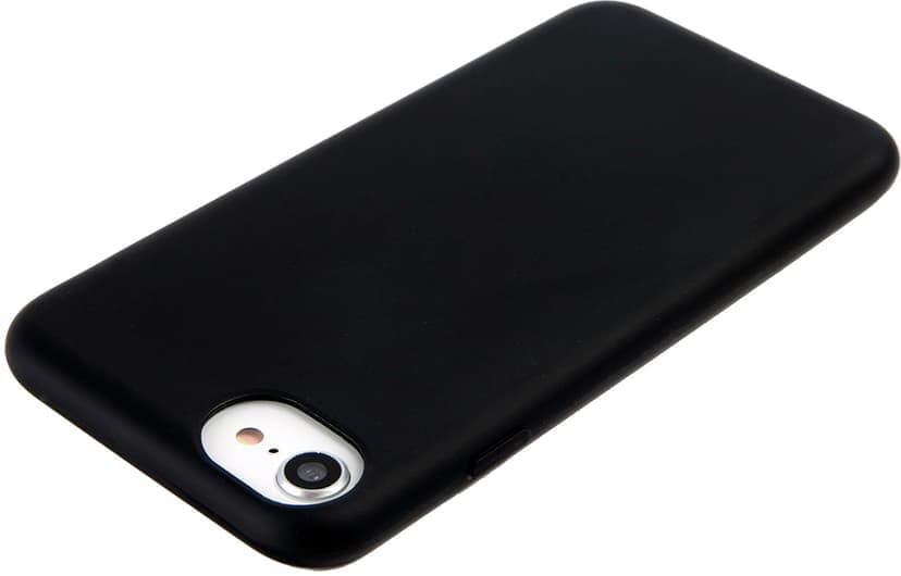 Cirafon Silicone Case iPhone 7/8/SE (2020)/SE (2022) Musta