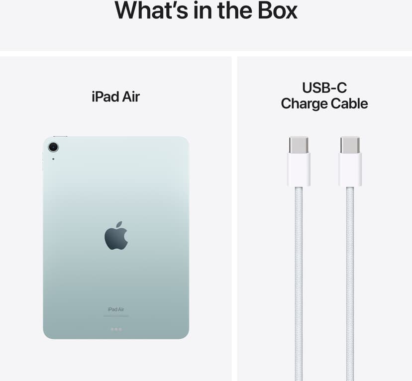 Apple iPad Air (2024) Wi-Fi 11" 128GB Sininen