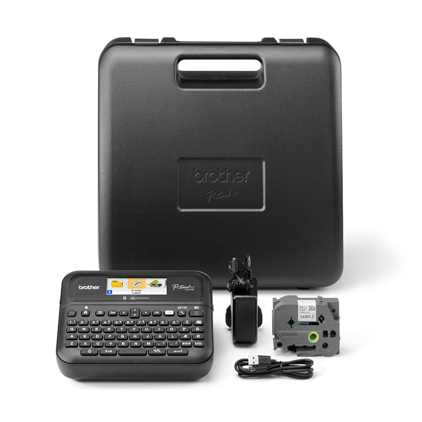 Brother P-Touch PT-D610BTVP USB/Bluetooth With Carry Case & AC-Adapter
