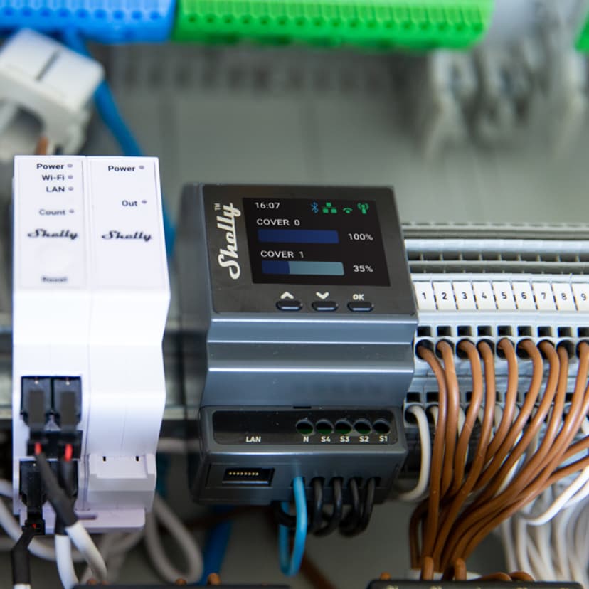 Shelly Pro EM 50A Energy Metering with WiFi and Ethernet