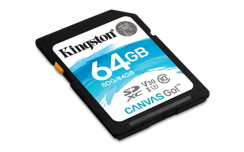 Kingston Canvas Go! 64GB SDXC UHS-I