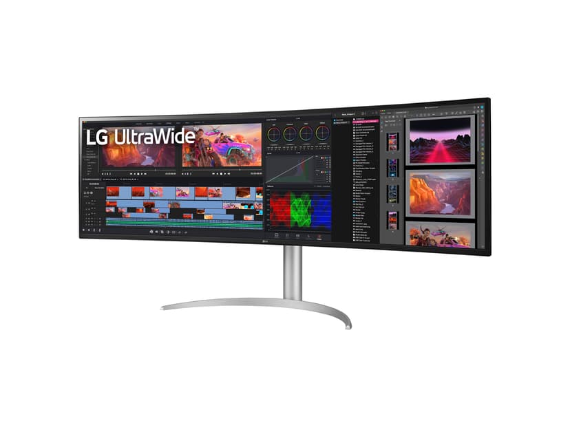 LG UltraWide 49WQ95C-W Curved 49" 5120 x 1440pixels 32:9 Nano IPS 144Hz