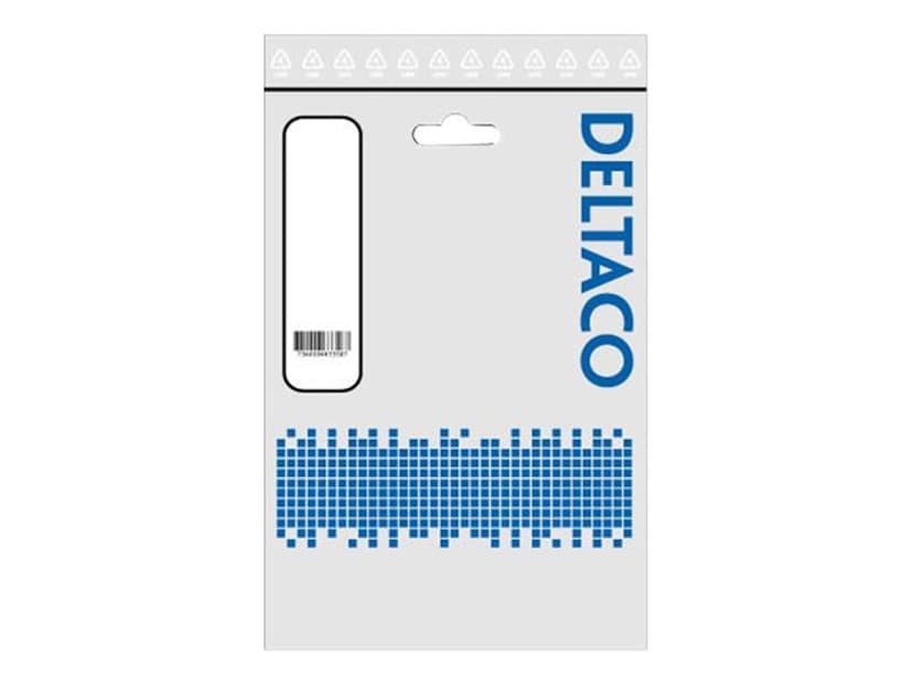 Deltaco USB3-110S 1m 9-stifts USB typ A Hane 9 pin USB Type B Hane