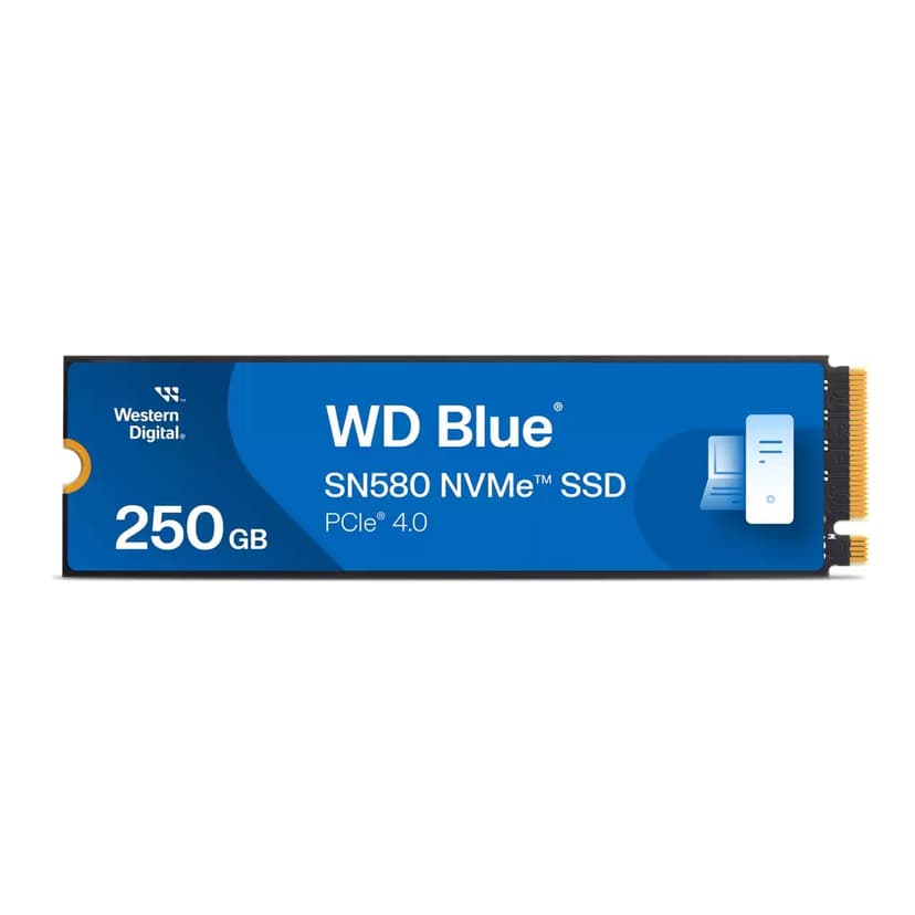 WD Blue SN580 SSD 250GB SSD M.2 PCIe 4.0