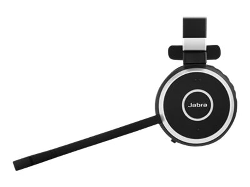 Jabra Evolve 65 UC Kuuloke + mikrofoni USB-A Bluetooth-sovittimen kautta Mono Musta