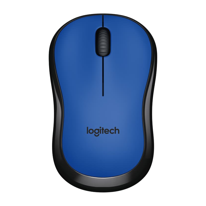 Logitech M220 Silent Draadloos 1000dpi Muis Blauw, Zwart