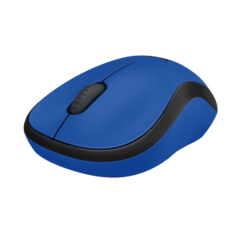 Logitech M220 Silent Draadloos 1000dpi Muis Blauw, Zwart