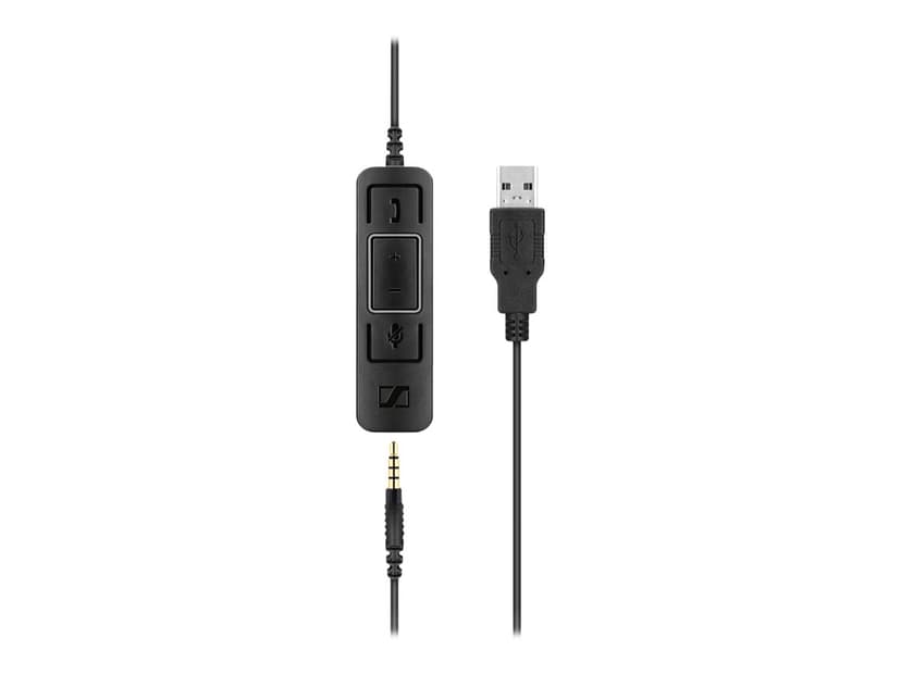 EPOS IMPACT SC 45 USB MS Kuuloke + mikrofoni 3,5 mm jakkiliitin, USB-A Microsoft Teamsille Mono Musta