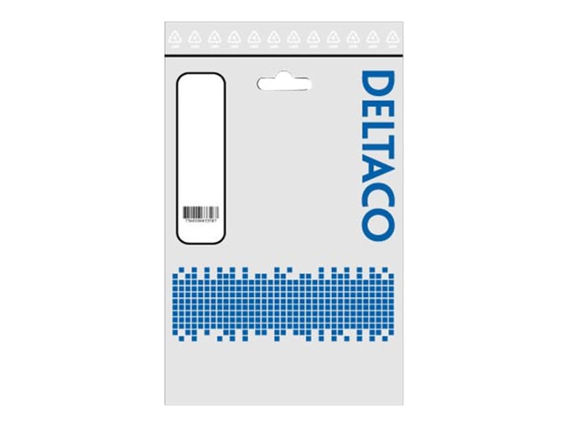 Deltaco Adapter 4-PIN intern strøm Hun 15 pin Serial ATA strøm Hun