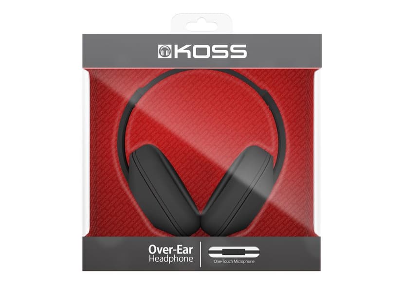 Koss UR23i Hovedtelefoner 3,5 mm jackstik Stereo Sort