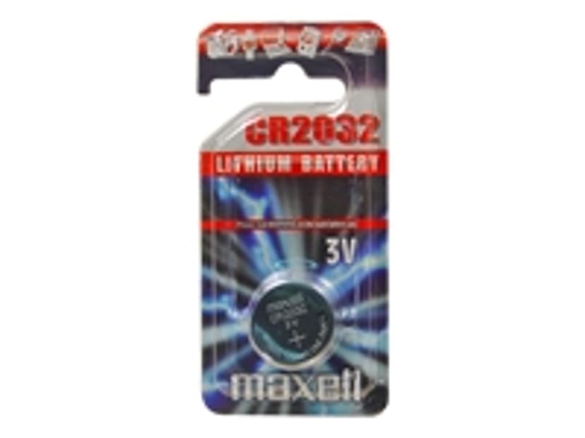 Maxell Knappcelle Batteri Lithium 3V/CR2032