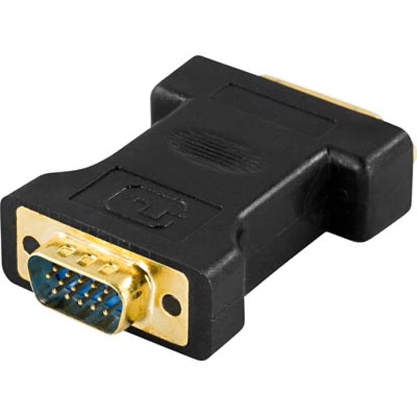 Deltaco Adapter VGA Hane DVI-I Hona
