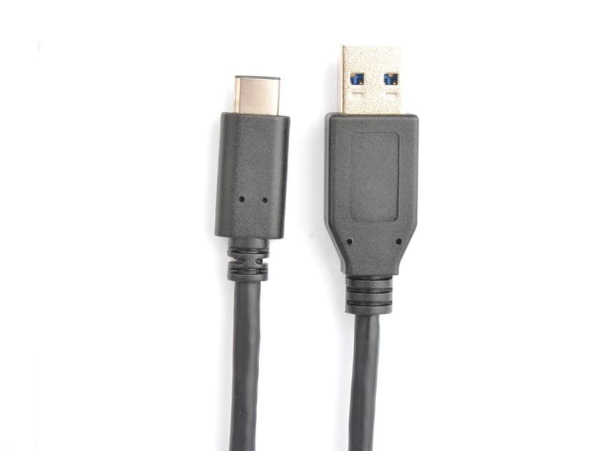 Cirafon Synk/laddkabel USB-C 2m Svart