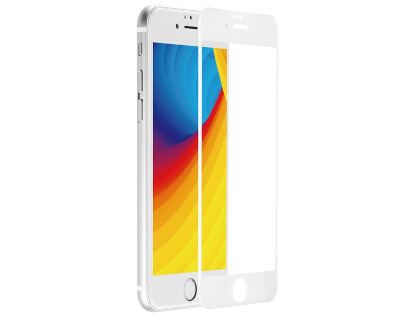 Cirafon 3D Curved Asahi Glass 0.23mm White iPhone SE (2020), iPhone SE (2022)