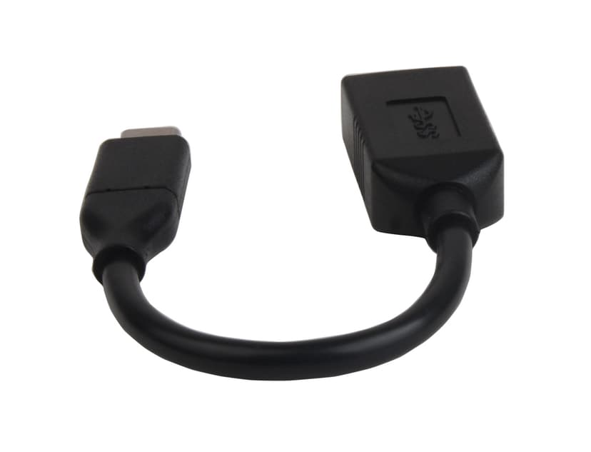 Prokord USB Type C To USB 3.0 Type A Fe 0.15m - Black 0.15m USB C USB A Musta