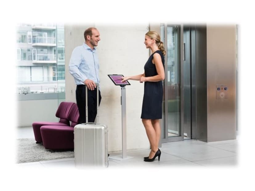 Durable Durable Tablet Holder Floor Silver - (Kuppvare klasse 2)