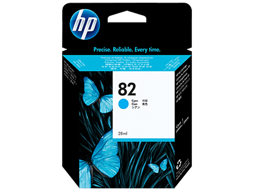 HP Inkt Cyaan No.82 DNJ 500/800 69ml