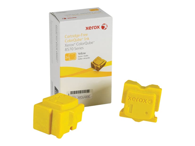 Xerox Muste SOLID 2X Keltainen 2,2K - CQ 8570