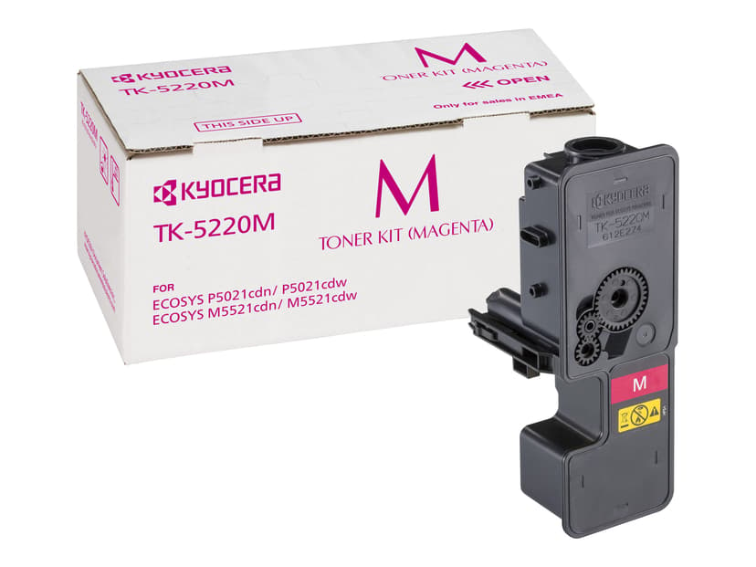 Kyocera Värikasetti Magenta TK-5220M 1.2K - M5521/P5021