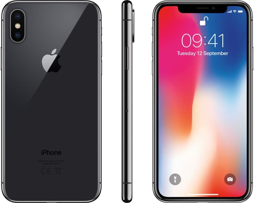Apple iPhone X 256GB Single-SIM Avaruuden harmaa