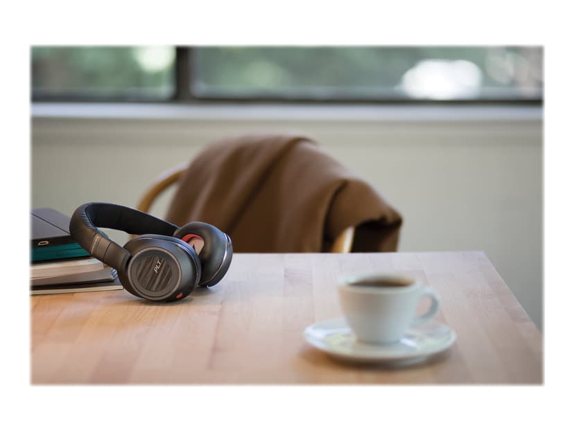Poly Voyager 8200 UC Hörlurar 3,5 mm kontakt Microsoft-teams Stereo Svart