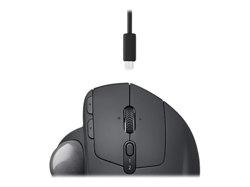 Logitech Mx Ergo Trackball Wireless 440dpi Svart