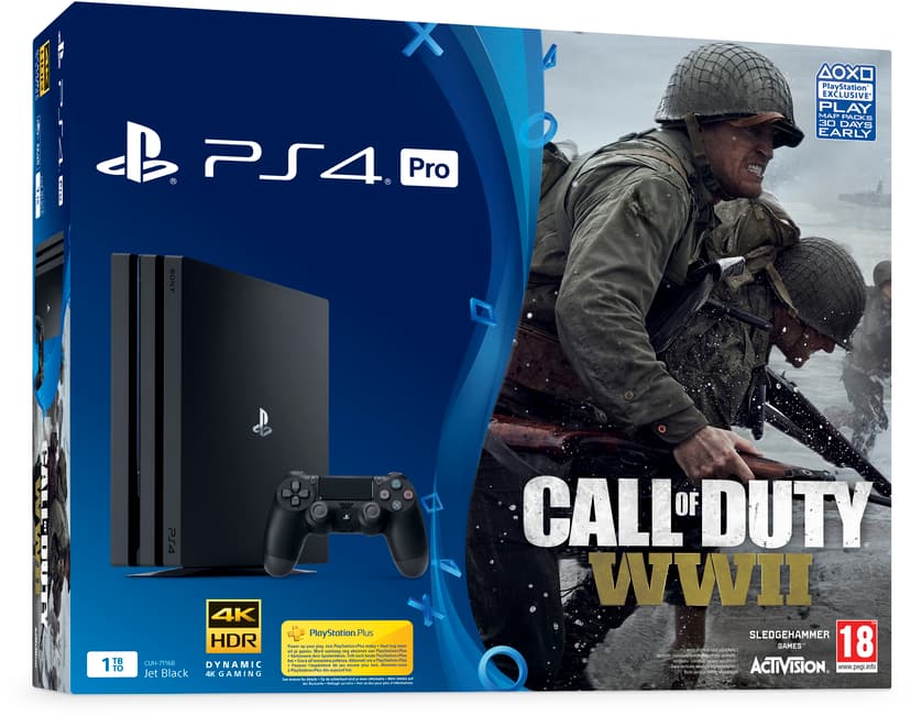 Sony Playstation 4 Call of Duty: WWII (1013145) | Dustin.dk