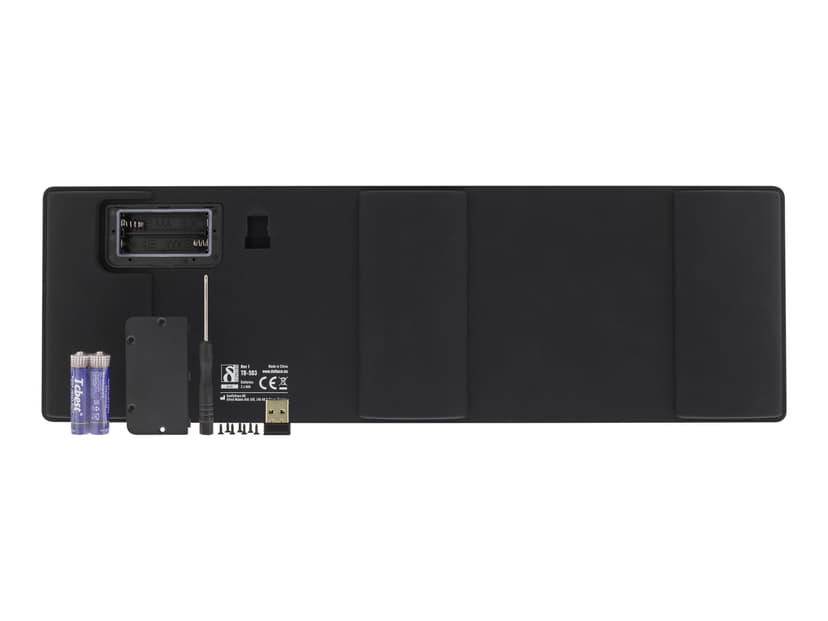 Deltaco TB-503 Touchpad IP65 Langaton, 2.4 GHz Pohjoismaat Näppäimistö