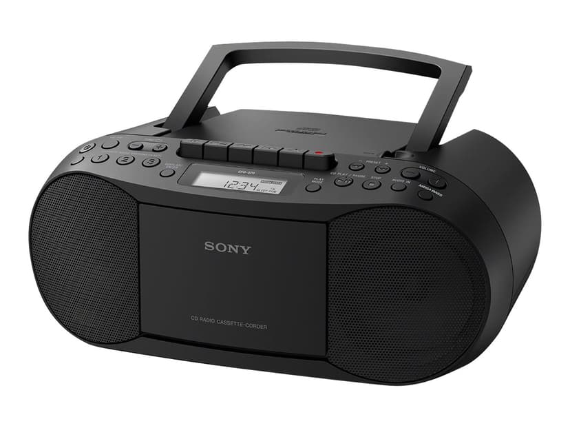 Sony CFD-S70 Musta