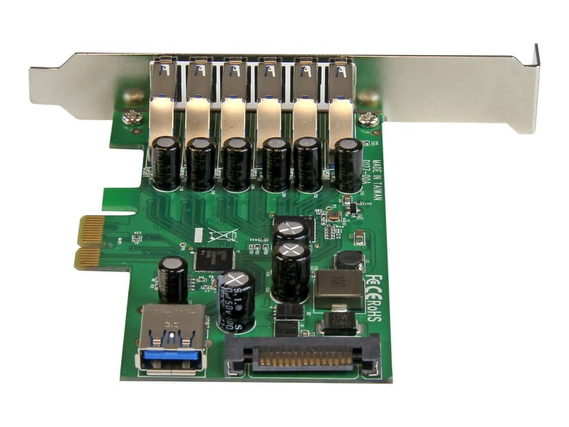 Startech PCI Express USB 3.0-kort med 7 portar