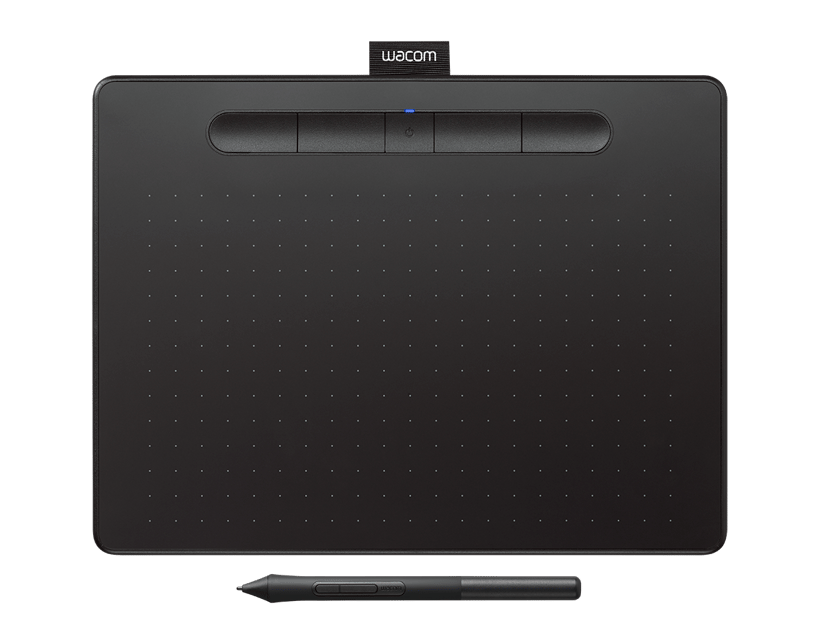 Wacom Intuos Pen Tablet Bluetooth Medium Black Ritplatta