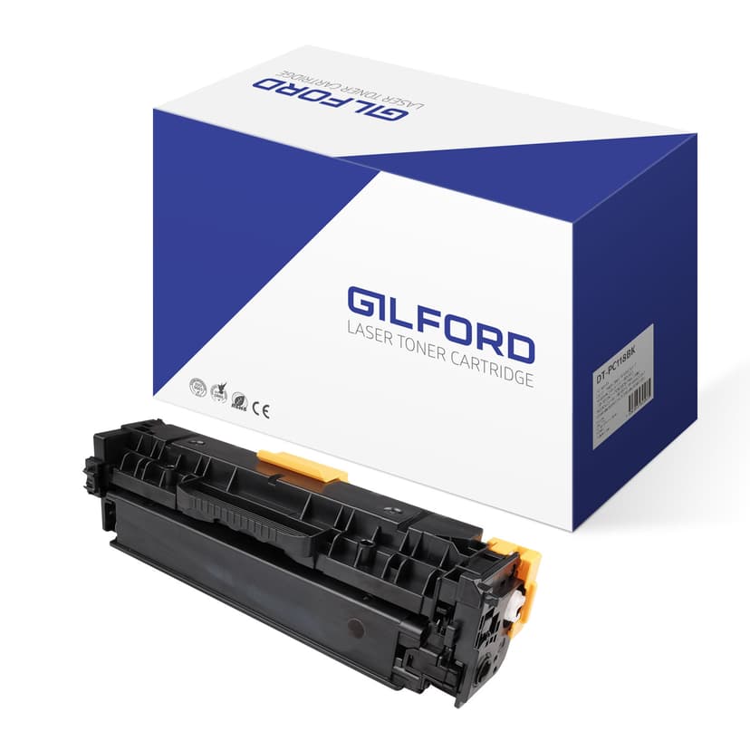Gilford Värikasetti Musta 3.4K Pages Type 718 - Mf8330 - 2662B002