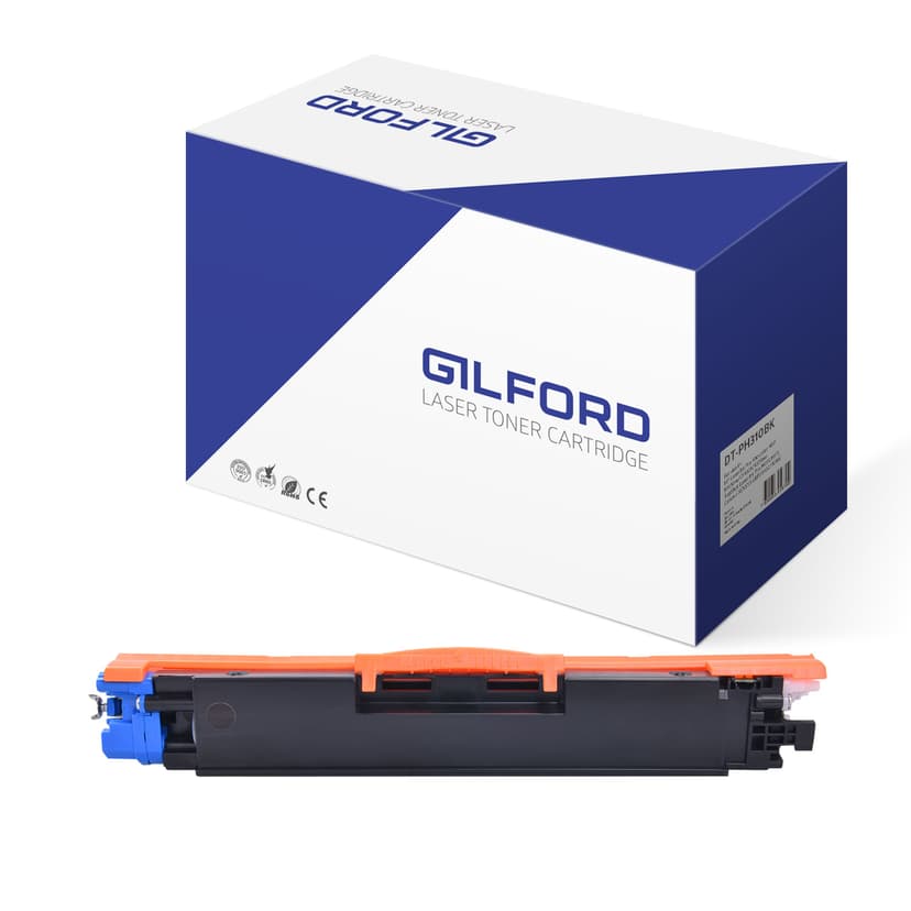 Gilford Värikasetti Musta 1,2K - Cp1025/M275 - Ce310A