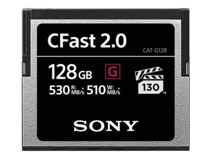 Sony G-Series CAT-G128-R CFast 2.0 Card
