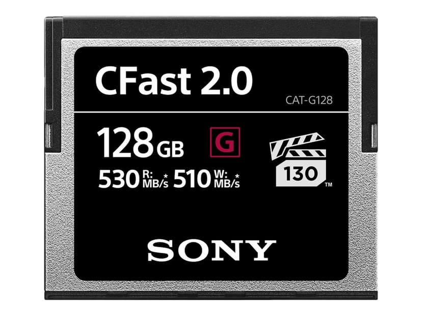 Sony G-Series CAT-G128-R 128GB CFast 2.0 Card