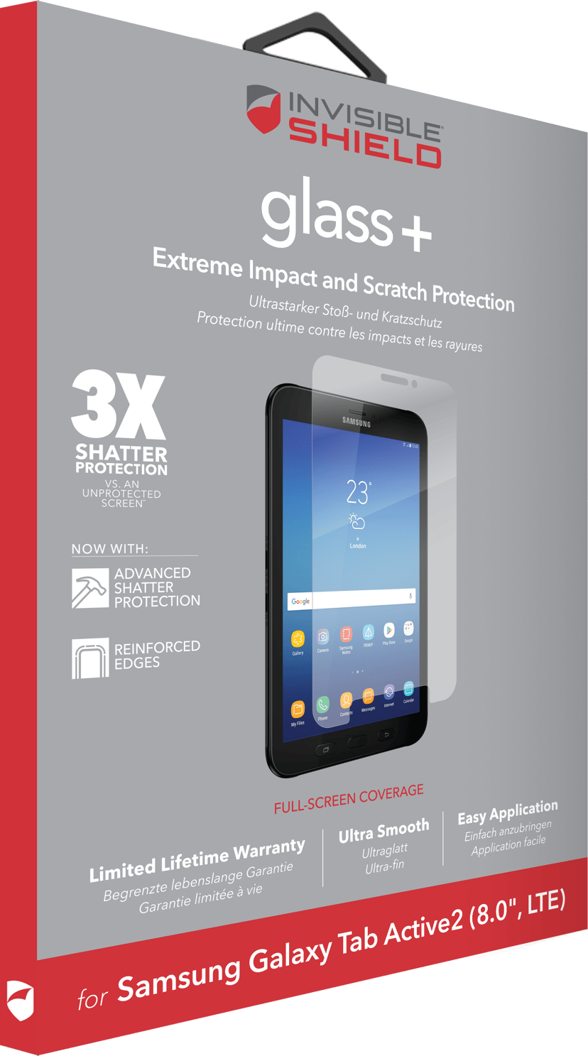 Zagg galaxy active hotsell 2 screen protector