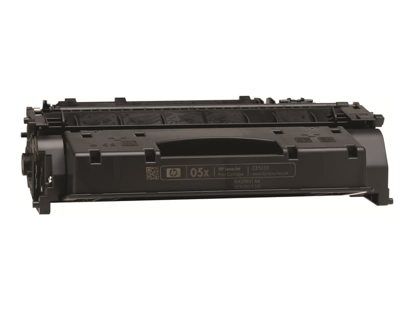 HP Värikasetti Musta 6.5K - CE505XD 2-Pack