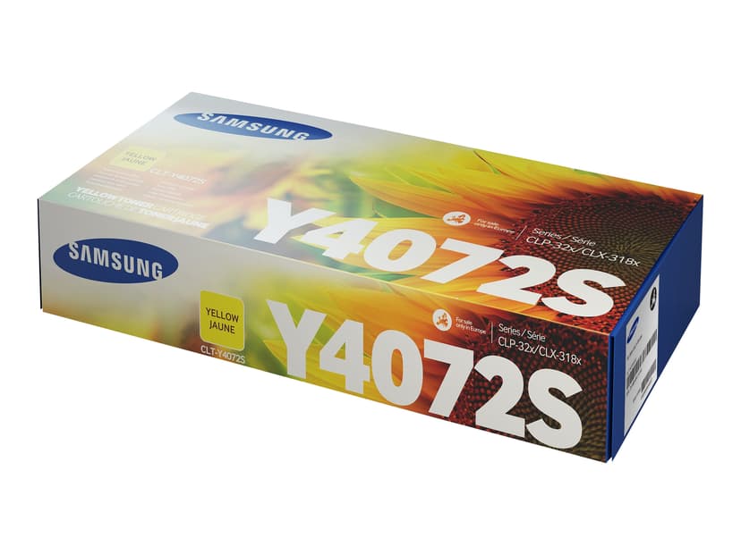 HP Samsung Värikasetti Keltainen CLT-Y4072S - CLP-320/325/CLX-3185