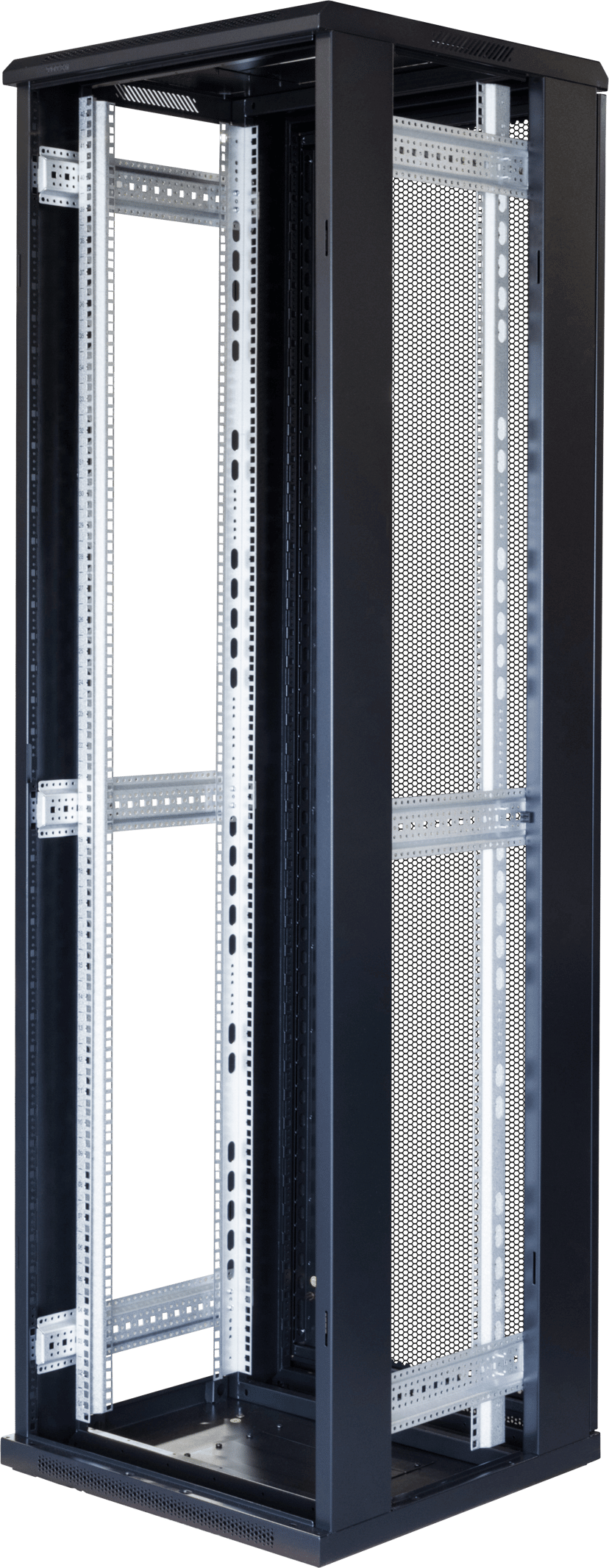 Toten G3 19" Rackskåp 42U 600X600 Perforerad Dörr