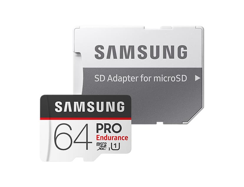 Samsung PRO Endurance 64GB microSDXC UHS-I -muistikortti