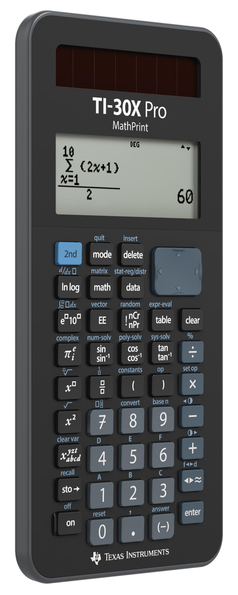 Texas Calculator TI-30X Pro MathPrint