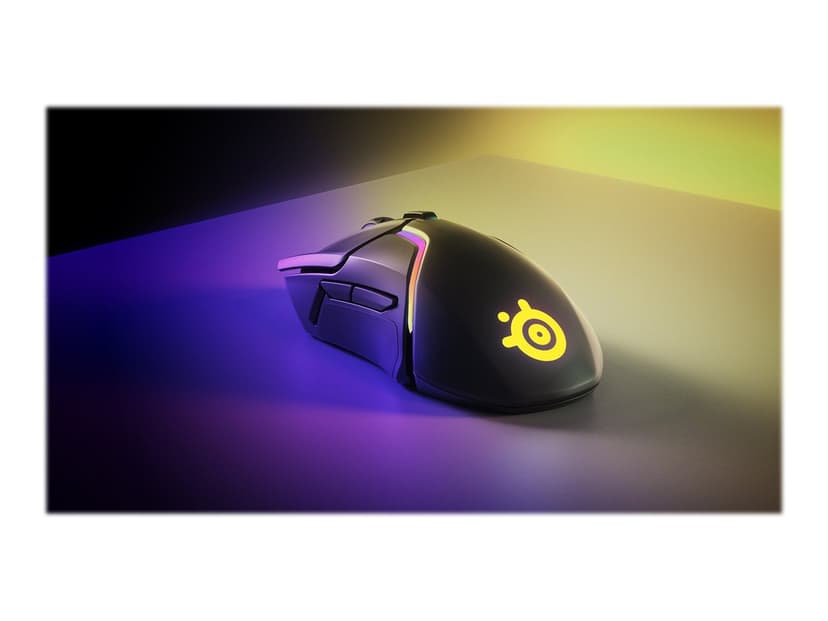 Steelseries Rival 650 Kabelansluten, Trådlös 12000dpi Mus Svart