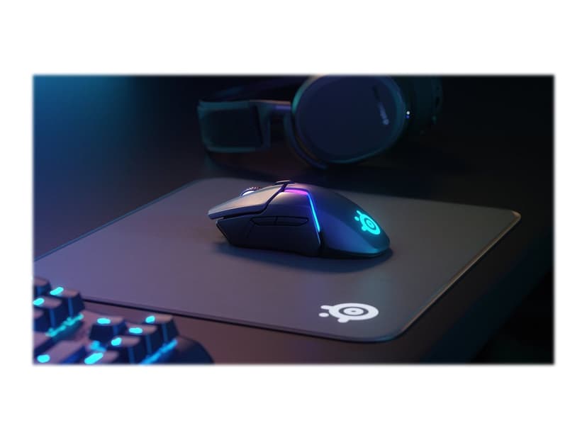 Steelseries Rival 650 Kabelansluten, Trådlös 12000dpi Mus Svart