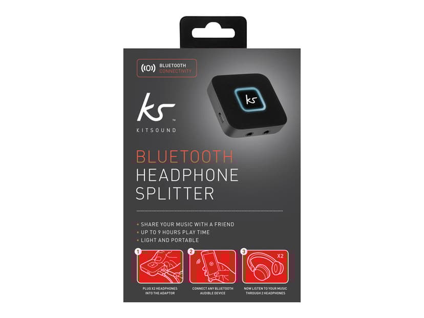 Kitsound Wireless Headphone Splitter