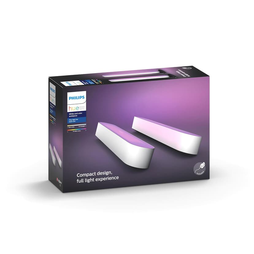 Philips Hue Play White Ambiance/Color White 2-Pack