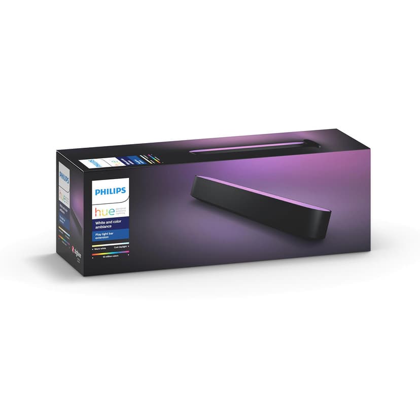 Philips Hue Play White Ambiance/Color Svart Utbyggnad