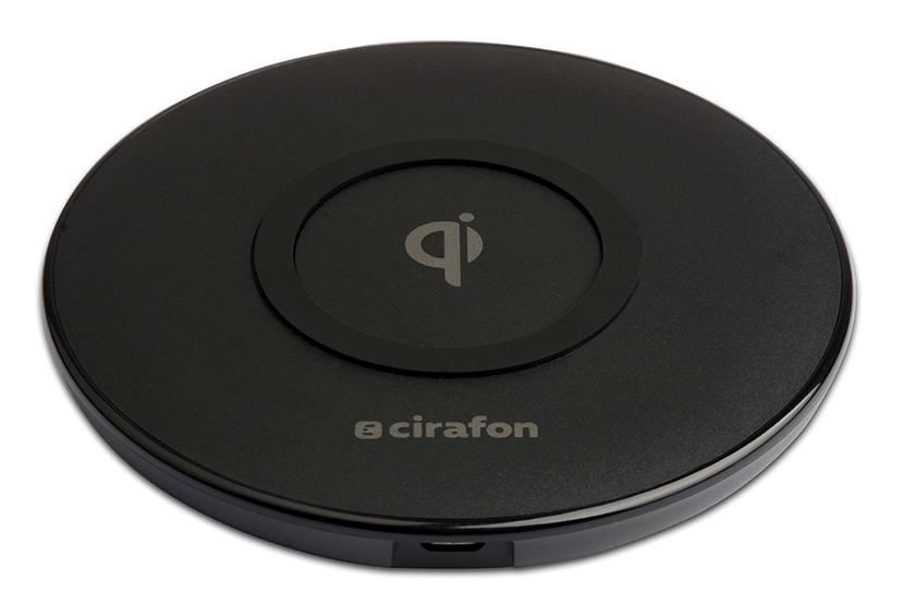 Cirafon Qi Charger 10W Qc2.0 Svart